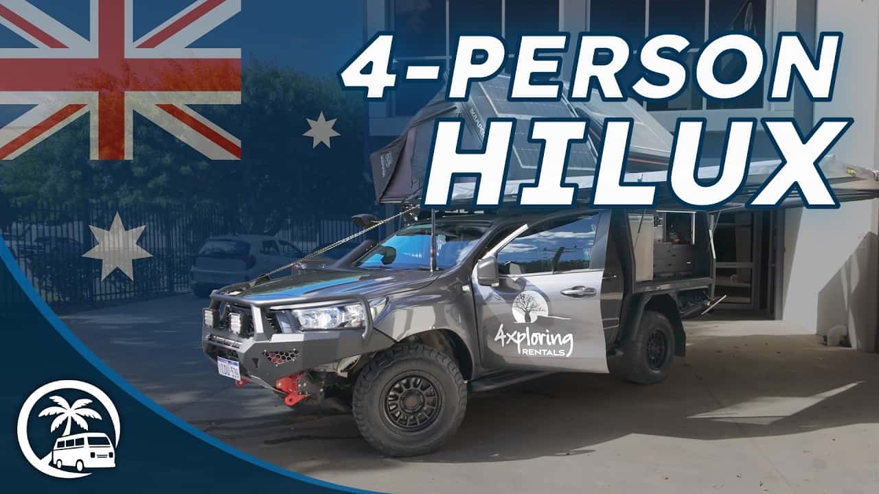 Fahrzeugvorstellung 4-Person Hilux von 4xploring I CamperOase