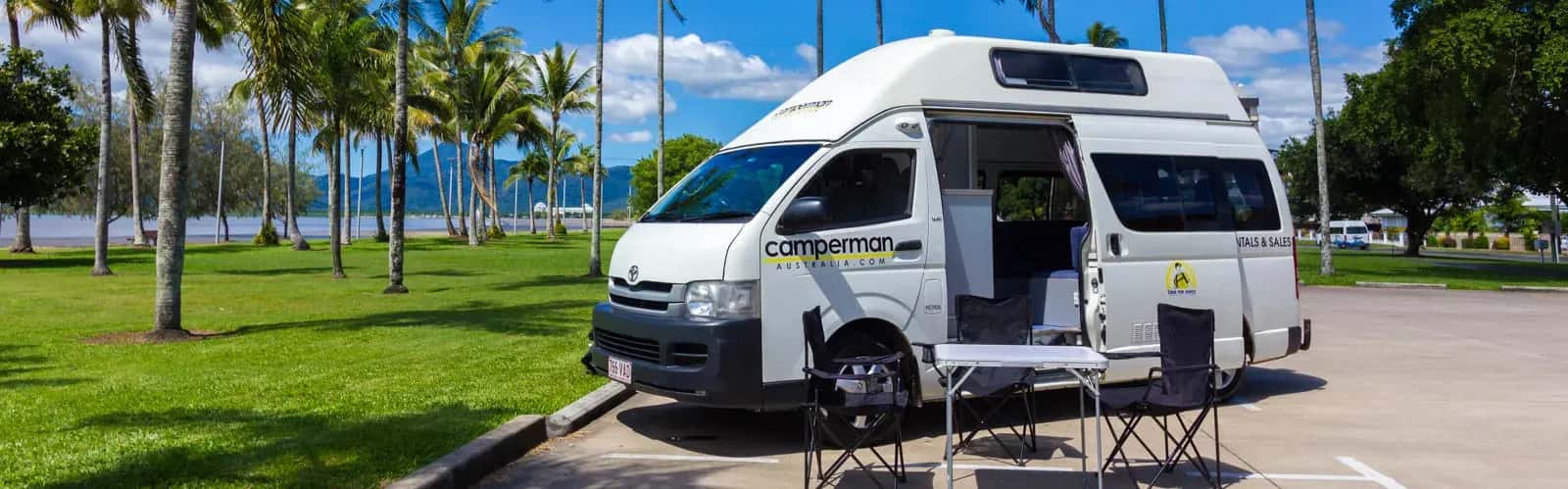 Camperman Australia - Hitop Camper der Budget- bis Mittelklasse in Australien mieten