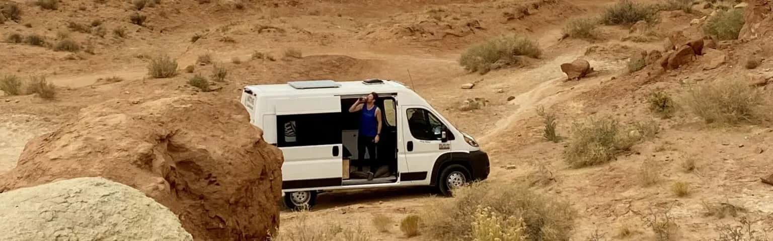 Erkunde den Westen der USA in dem kompakten praktischen Campervan von Native.