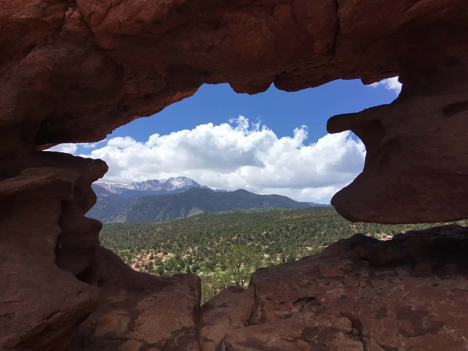 Fenster aus Felsen