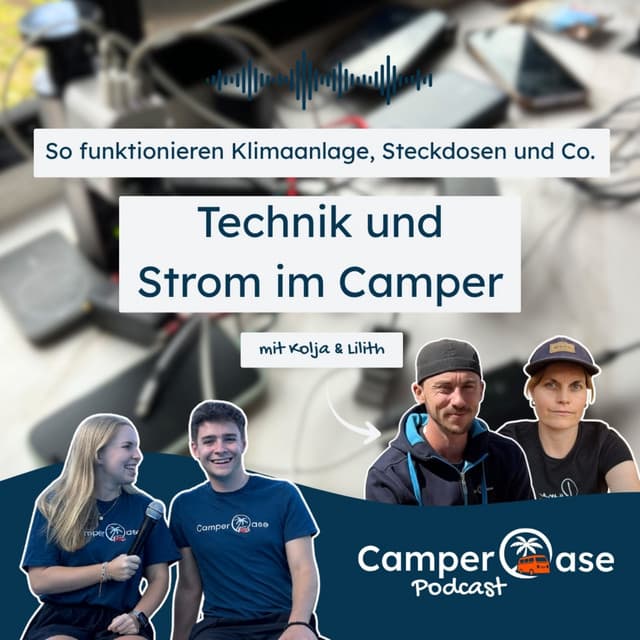Camperalltag & Technik: Was du über die wichtigsten Geräte wissen musst I CamperOase Podcast