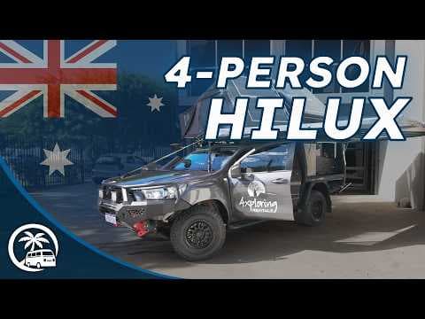 Fahrzeugvorstellung Toyota Hilux 4 Person 4xploring Rentals