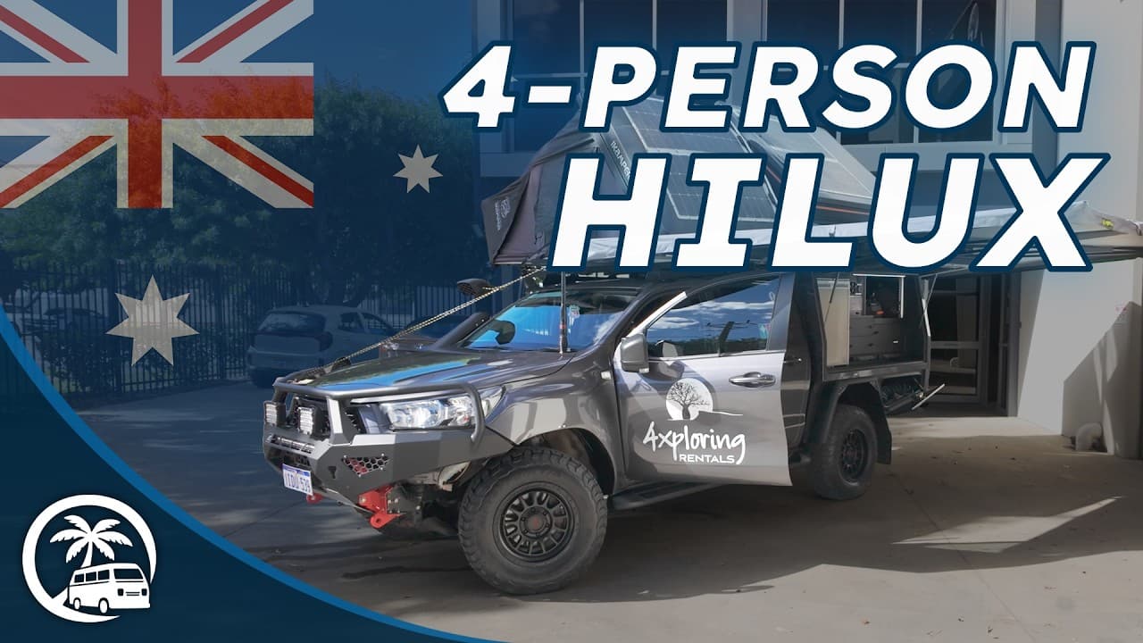 Fahrzeugvorstellung 4-Person Hilux von 4xploring I CamperOase