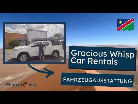 Im Video zeigt Max von CamperOase die Camping-Grundausstattung von Gracious Whisp. Bei den Modellen der Premium-Flotte fällt die Ausstattung allerdings etwas umfangreicher und hochwertiger aus.