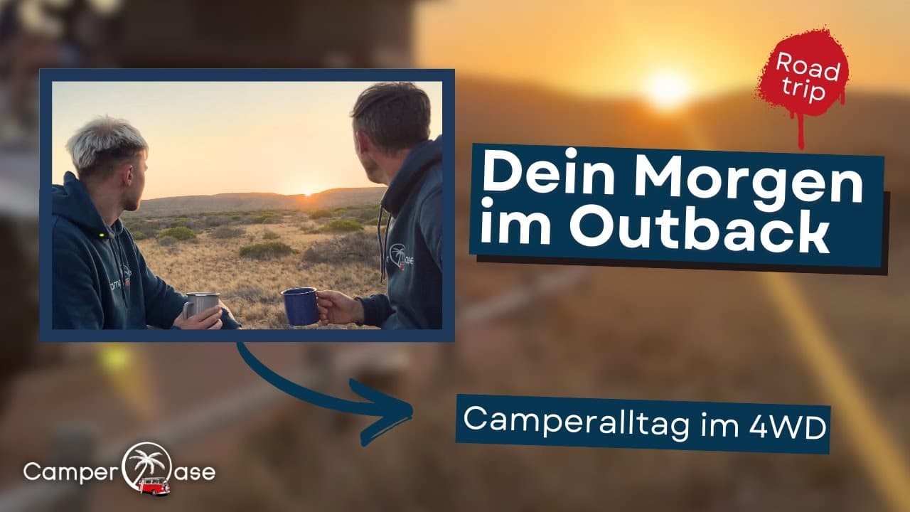 Sonnenaufgang im Outback – Magische Momente im 4WD Camper in Australien I CamperOase