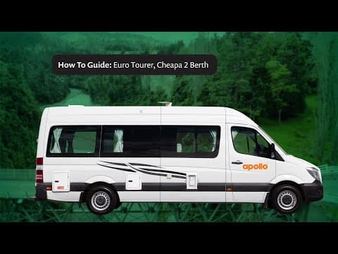 Apollo Motorhome Neuseeland Euro Tourer 2 Berth How to Guide Video