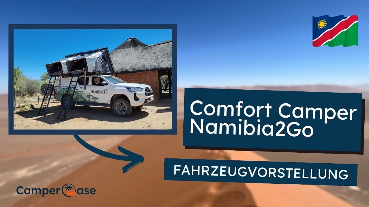 Toyota Hilux DC Camping Comfort von Namibia2Go Campervorstellung I CamperOase