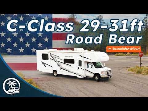 Schnelldurchlauf des Road Bear C-Class 29-31