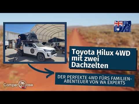 Toyota Hilux Twin Rooftop Tent Fahrzeugvorstellung