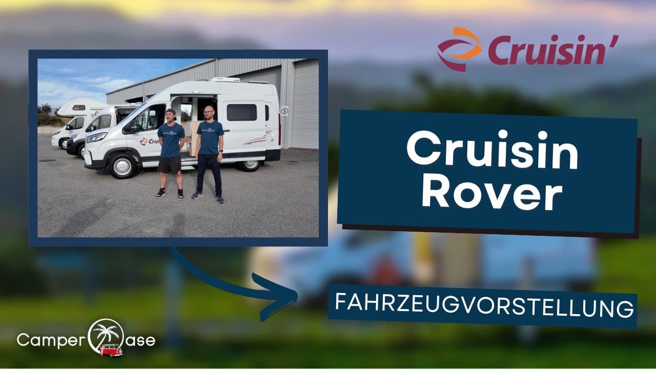 Moderner Camper mit Bad & Küche für zwei Personen in Australien - der Cruisin Rover I CamperOase