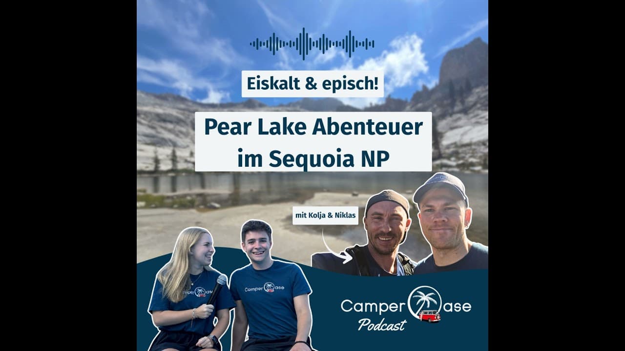 Gletschersee, Watchtower & Nebelwald: Pear Lake Wanderung im Sequoia National Park I CamperOase P...