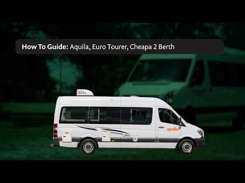 Apollo Motorhome Australien Euro Tourer How to Guide Video