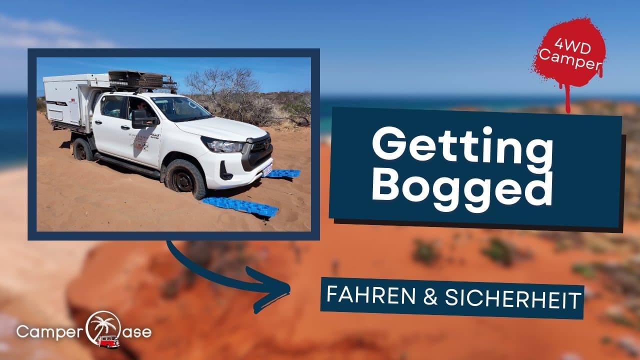 Festgefahren im Sand – Unser 4WD Camper steckt fest! So haben wir uns befreit I CamperOase