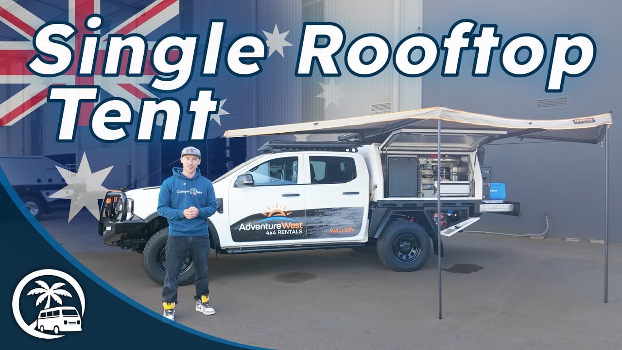 Fahrzeugvorstellung Adventure West Single Rooftop Tent I CamperOase
