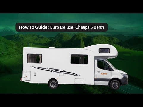 Apollo Motorhomes Neuseeland Euro Delux 6 Berth How to Guide Video