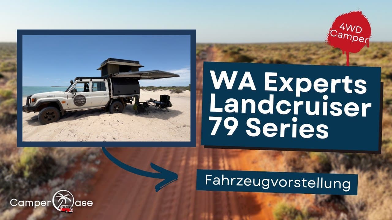 Roadtrip West-Australien im Toyota Landcruiser – Unser Erfahrungsbericht zum 4WD-Camper I CamperOase