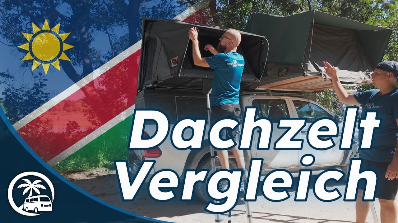 HardShell vs. SoftShell: Der große Dachzelt-Vergleich in Namibia  I CamperOase