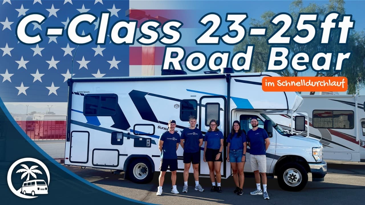 Road Bear C Class 23–25 – Der kompakte USA Camper im Schnellcheck I CamperOase
