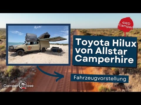 Fahrzeugvorstellung Allstar 4WD Camperhire Cassandra