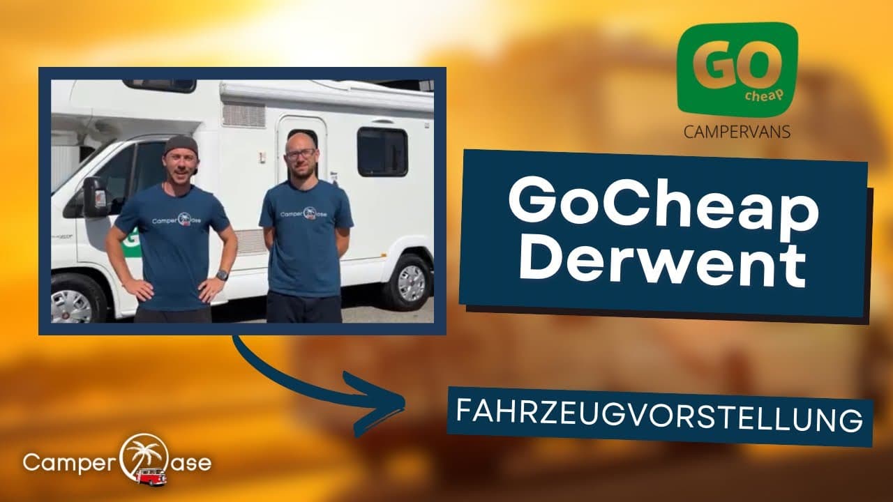 GoCheap Derwent 6-Berth – Camper in tollem Zustand mit viel Platz für Familien I CamperOase