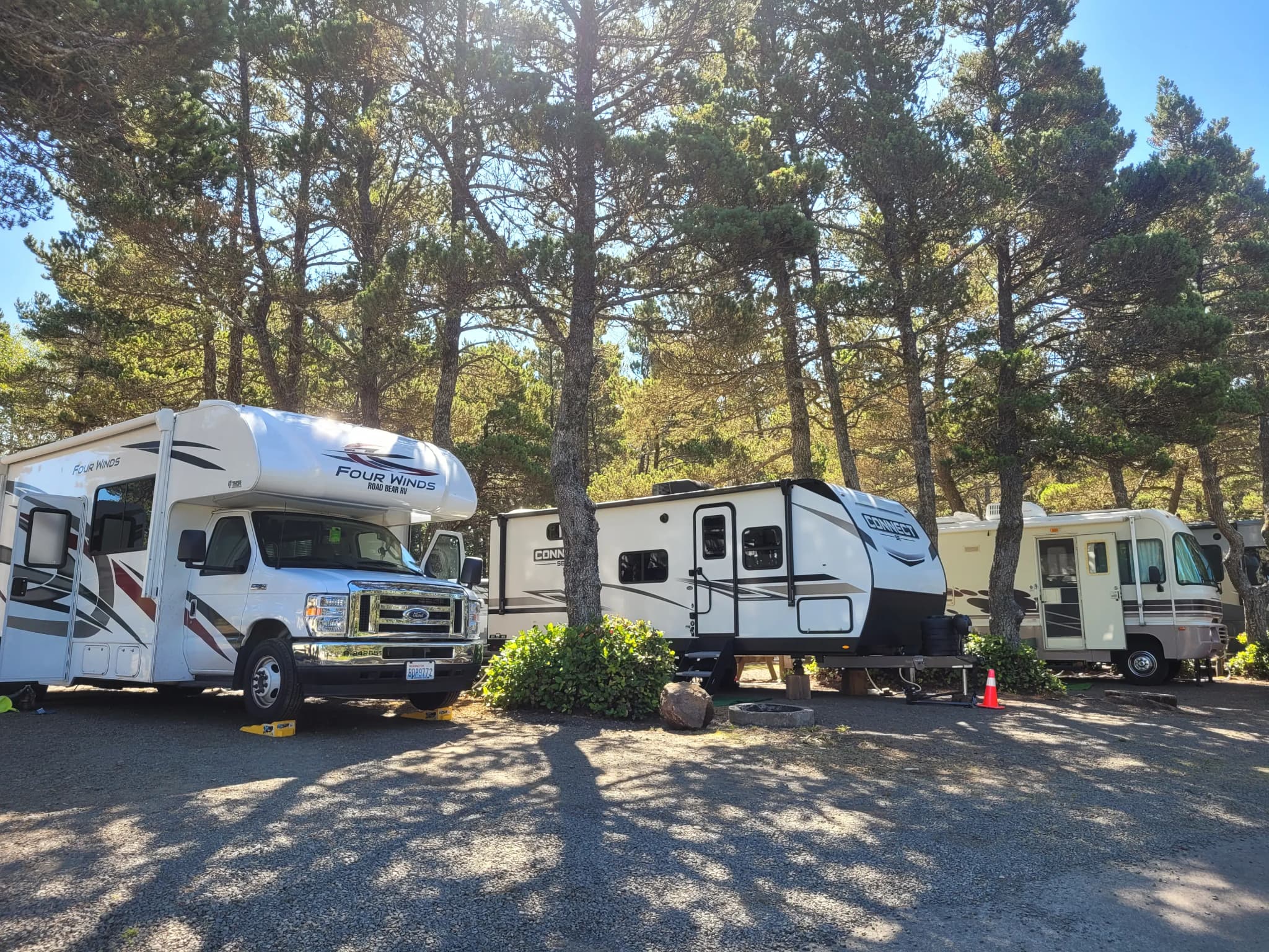 Verschiedene Wohnmobile zum mieten in den USA