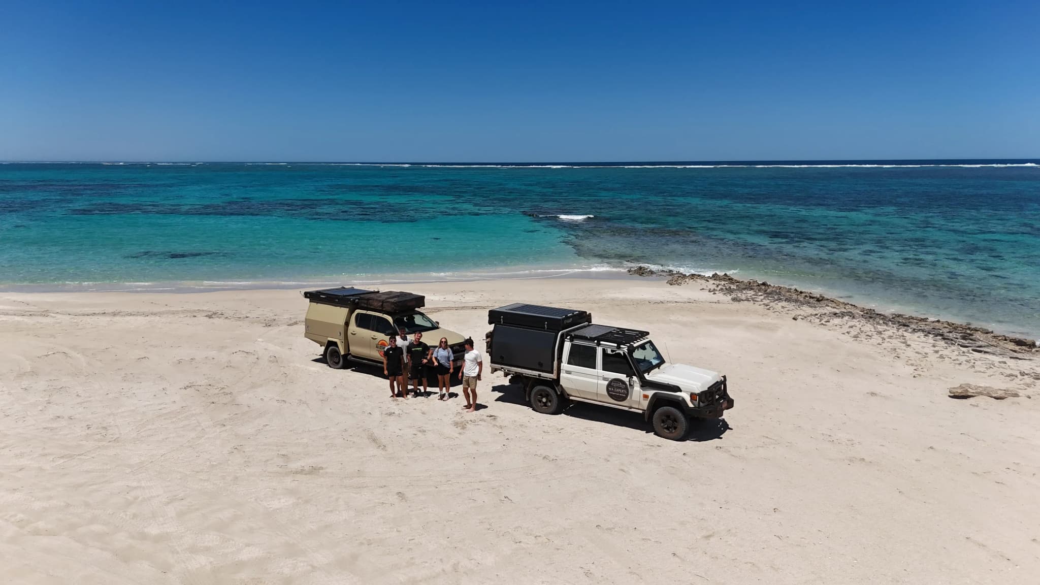Mit dem Allradcamper ans Five Fingers Reef in Westaustralien
