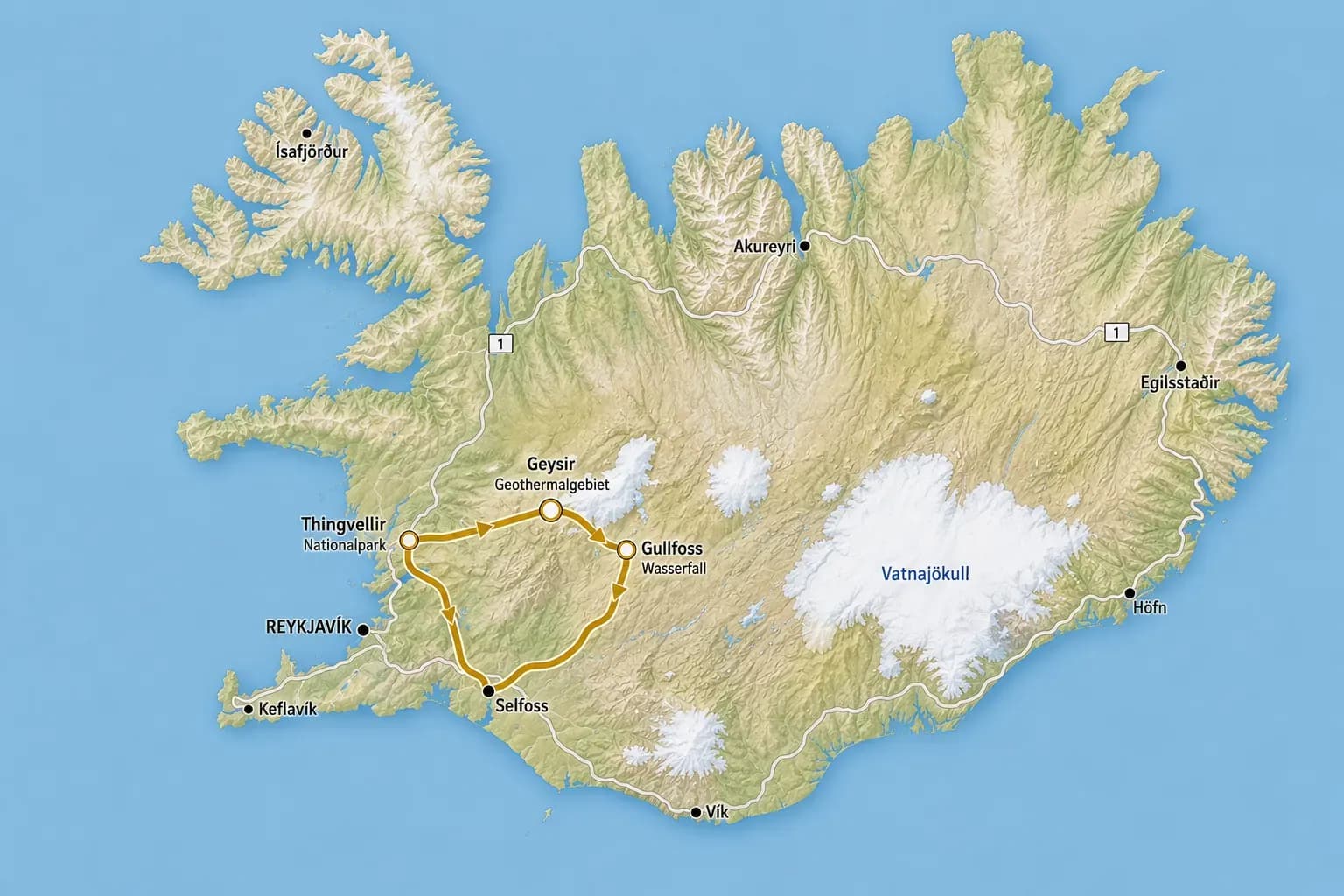 Golden Circle Route