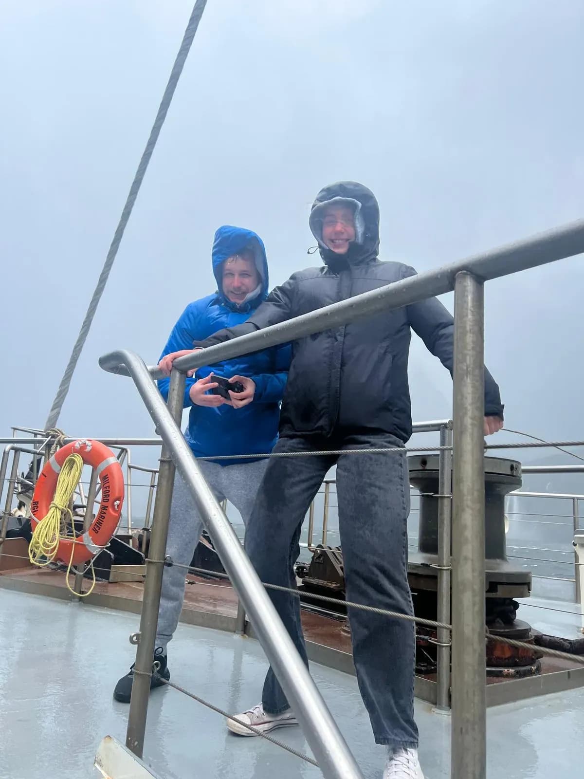 Für unseren Ausflug in Milford Sound hatten wir perfektes Wetter