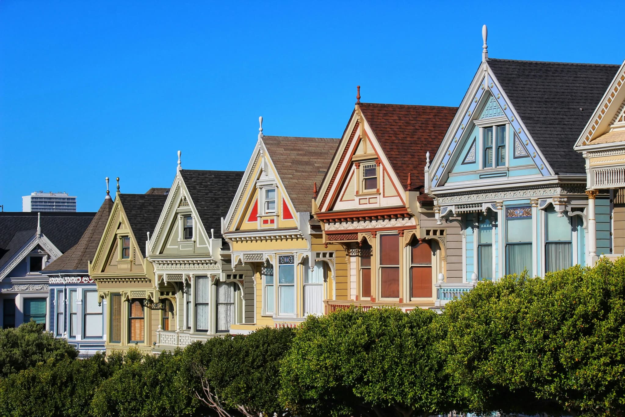 Painted Ladies in San Francisco