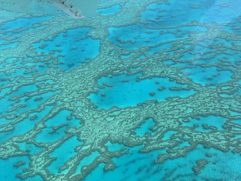 Whitsunday Islands Aussicht von oben