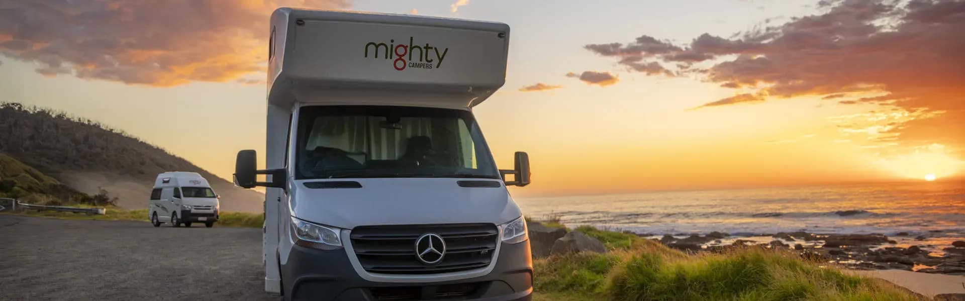 Mighty Campers in Australien - Besonders Backpacker oder Reisende mit kleinem Budget mieten gerne Mighty Campers in Australien