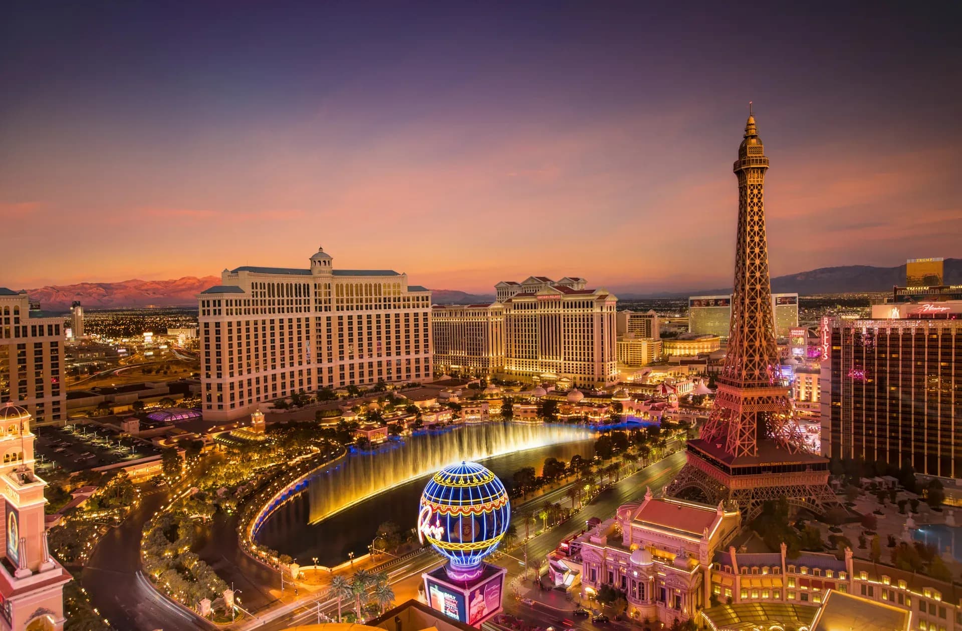 Die bekanntesten Sehenswürdigkeiten von Las Vegas 