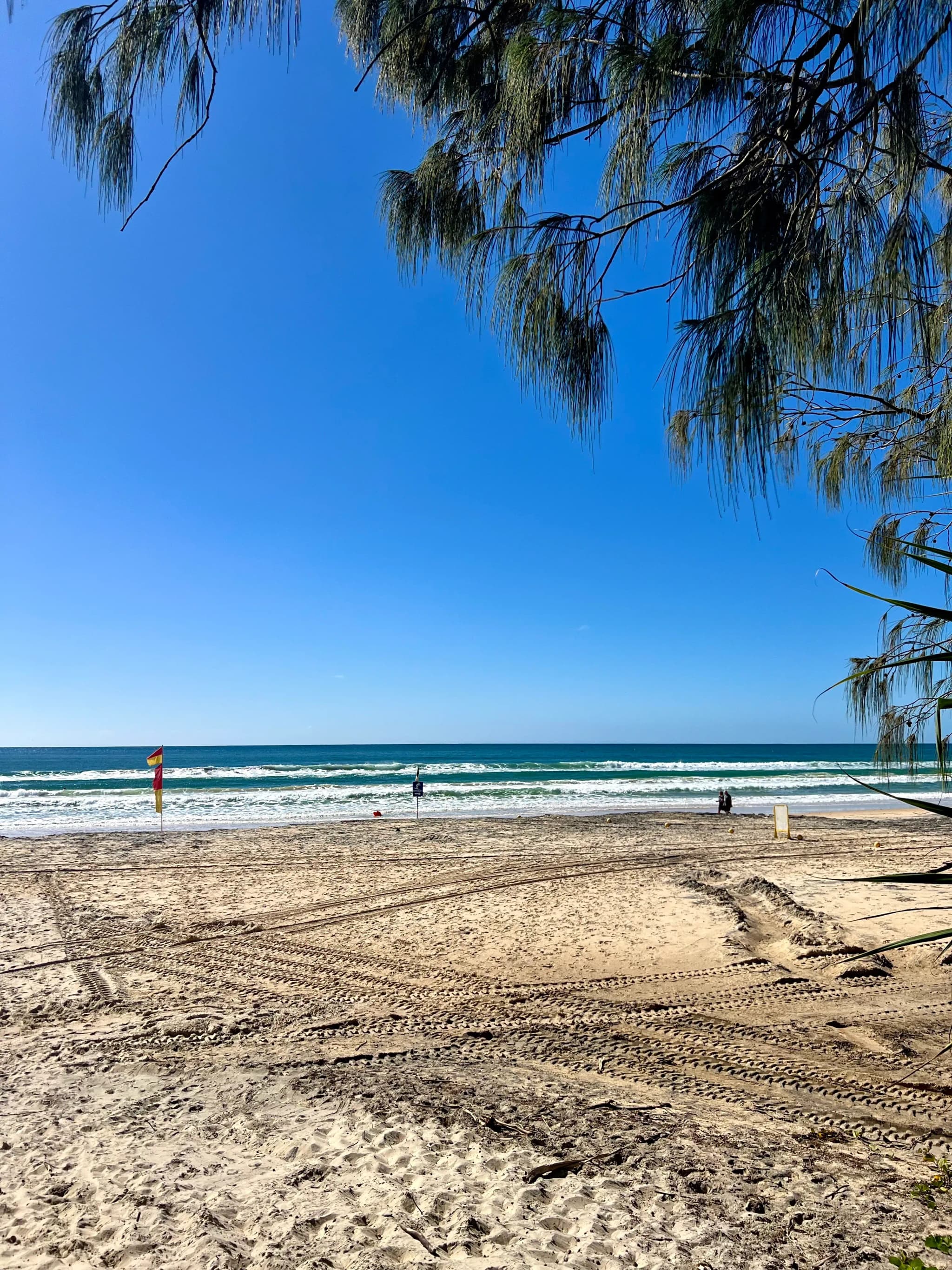 weißer Sandstrand in Australien