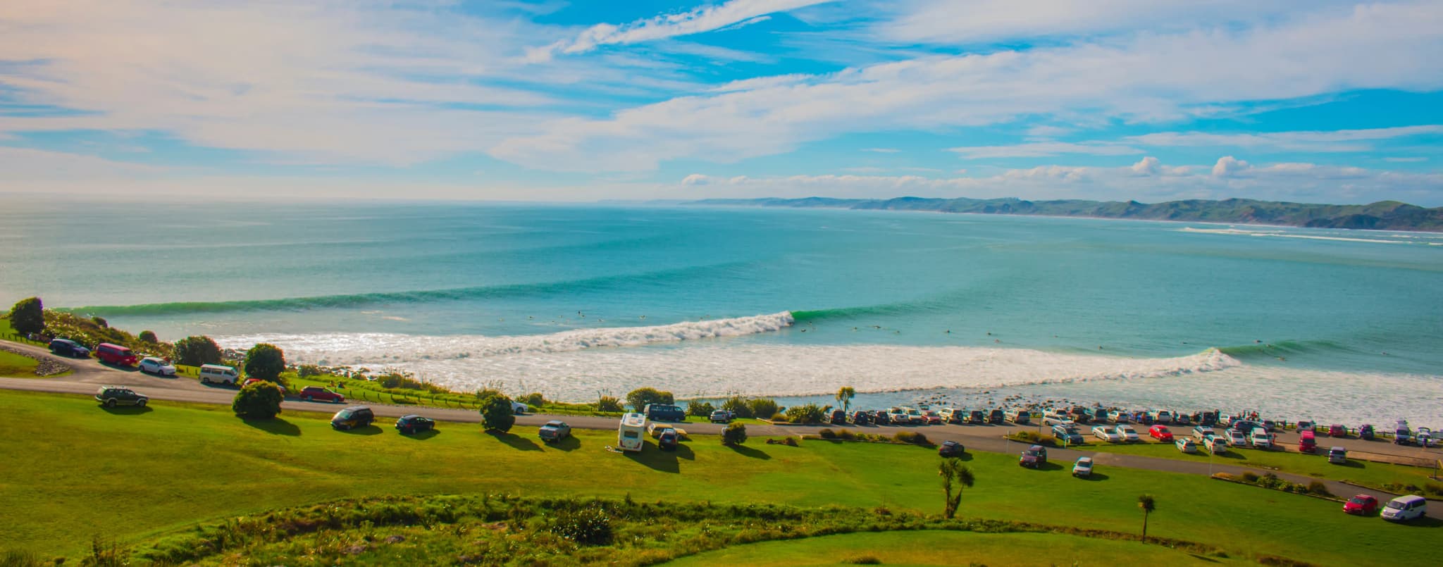 Ahipara - Küsten- und Surferort südlich vom Ninty Mile Beach