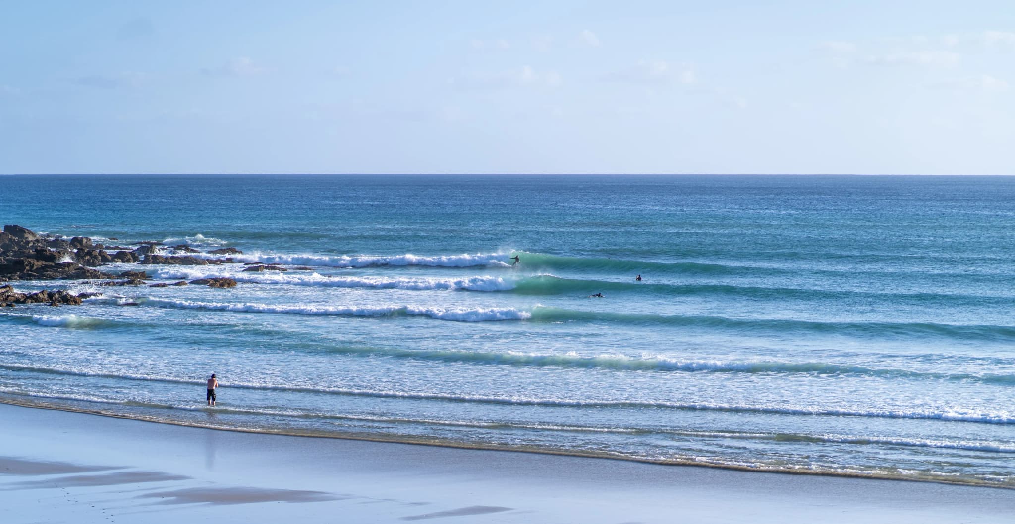 Surferort südlich vom Ninty Mile Beach