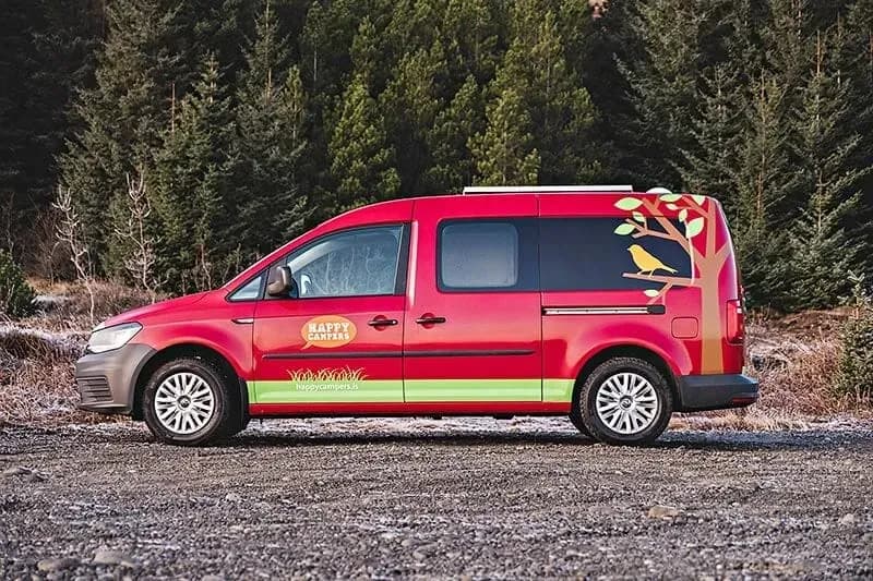 Happy 1 Auto Minicamper, mieten Island Roadtrip, Happy Campers