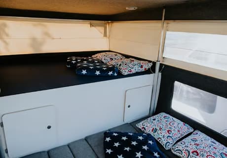 4x4 allrad camper island 2 personen bett