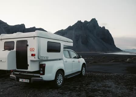 4x4 allrad camper island 2 personen außenansicht