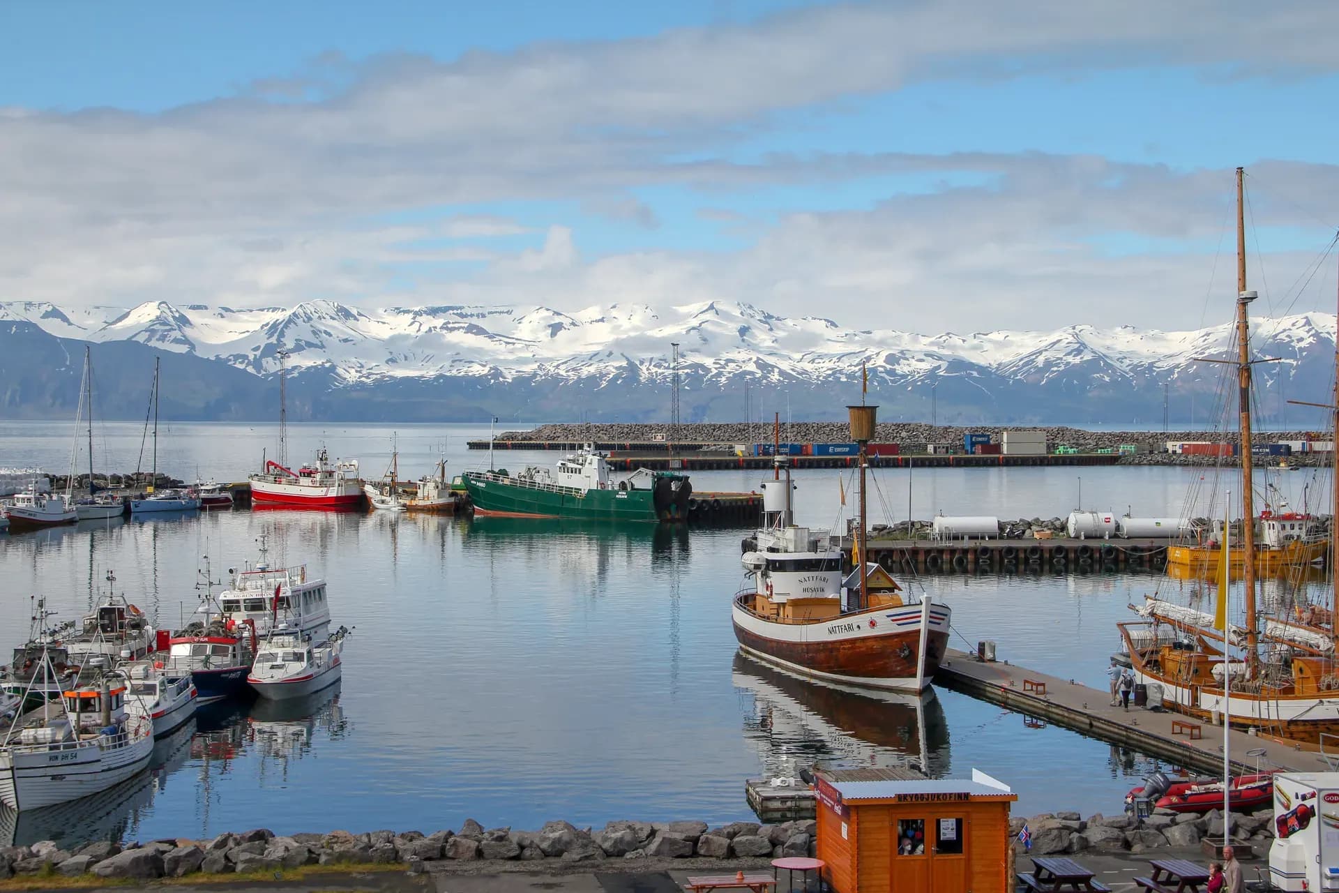 Husavik ist das Whale Capitol von Island