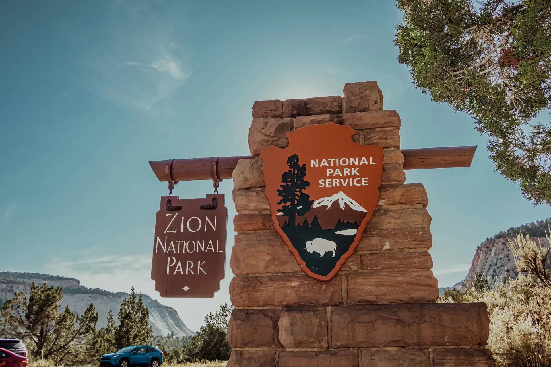 Aussicht aufs Tal im Zion Nationalpark