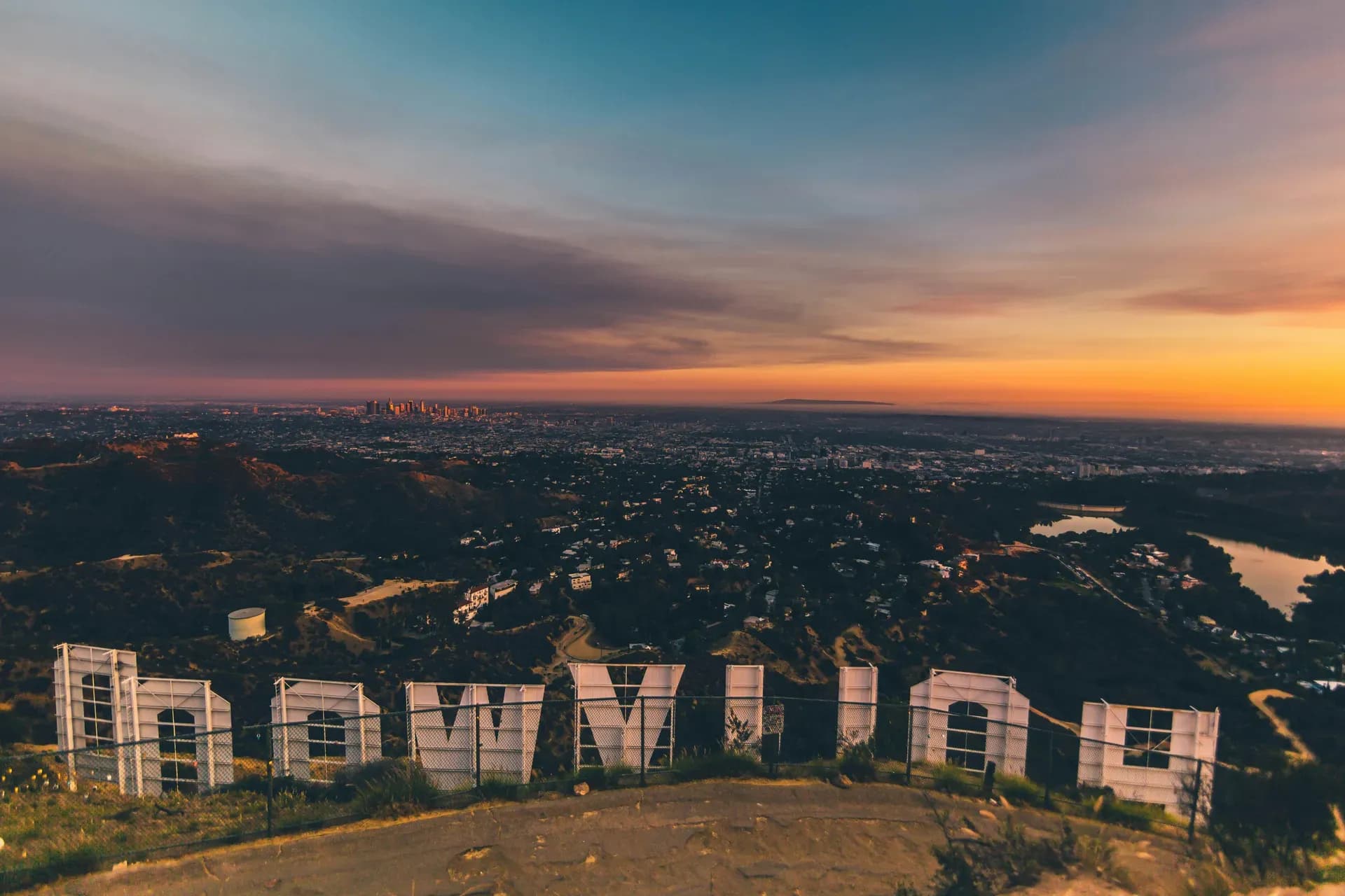 Hollywood Sign in den Hollywood Hills