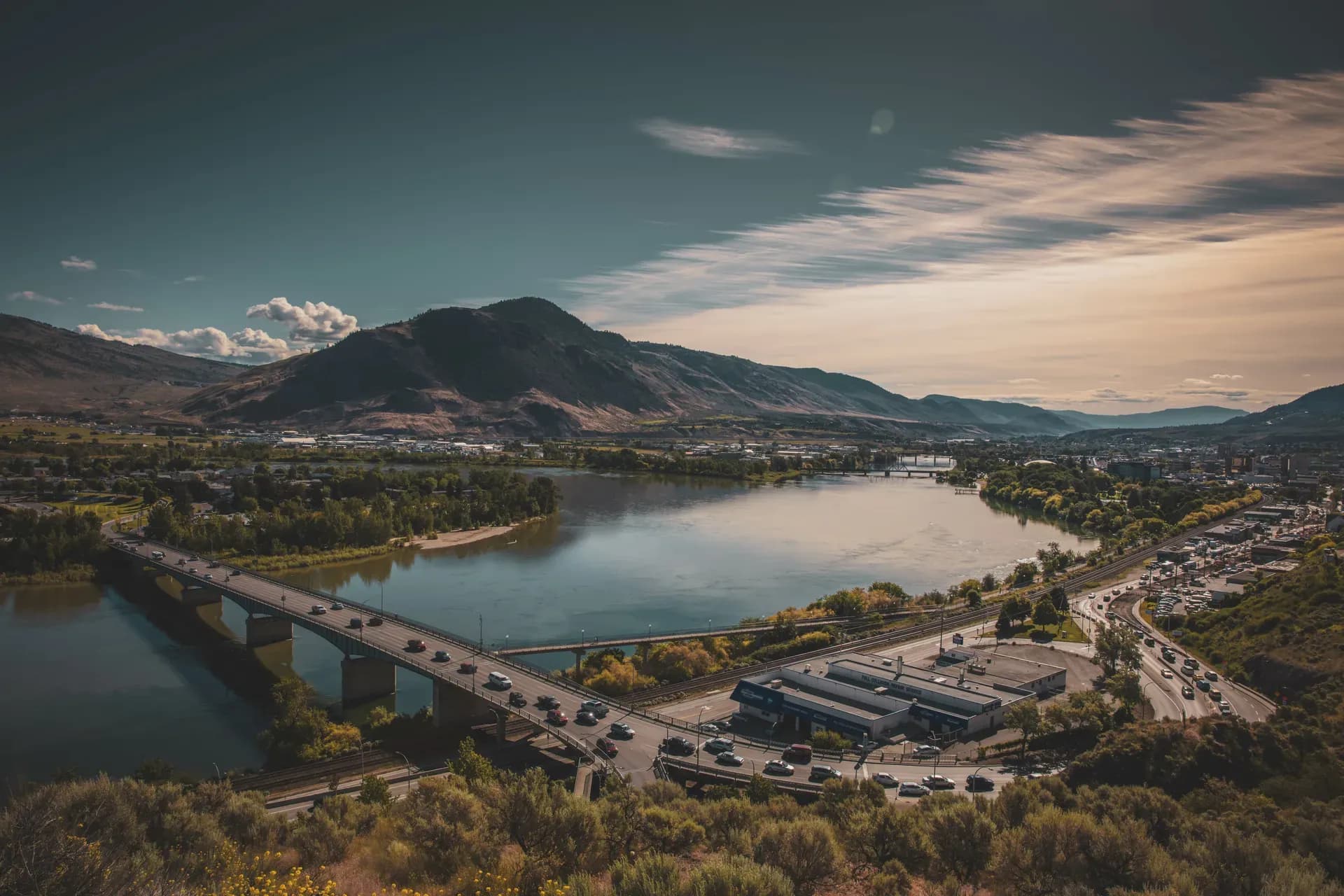 Kamloops ist die größte Stadt der Region