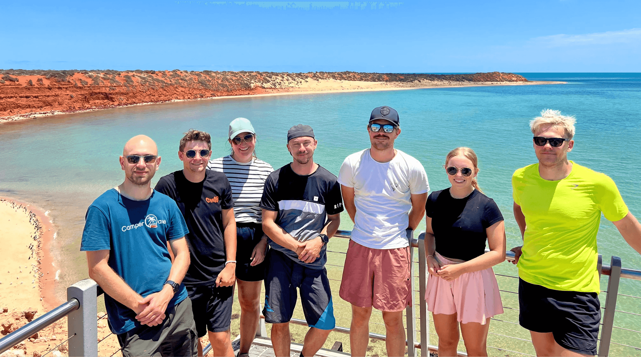 Team CamperOase in Westaustralien