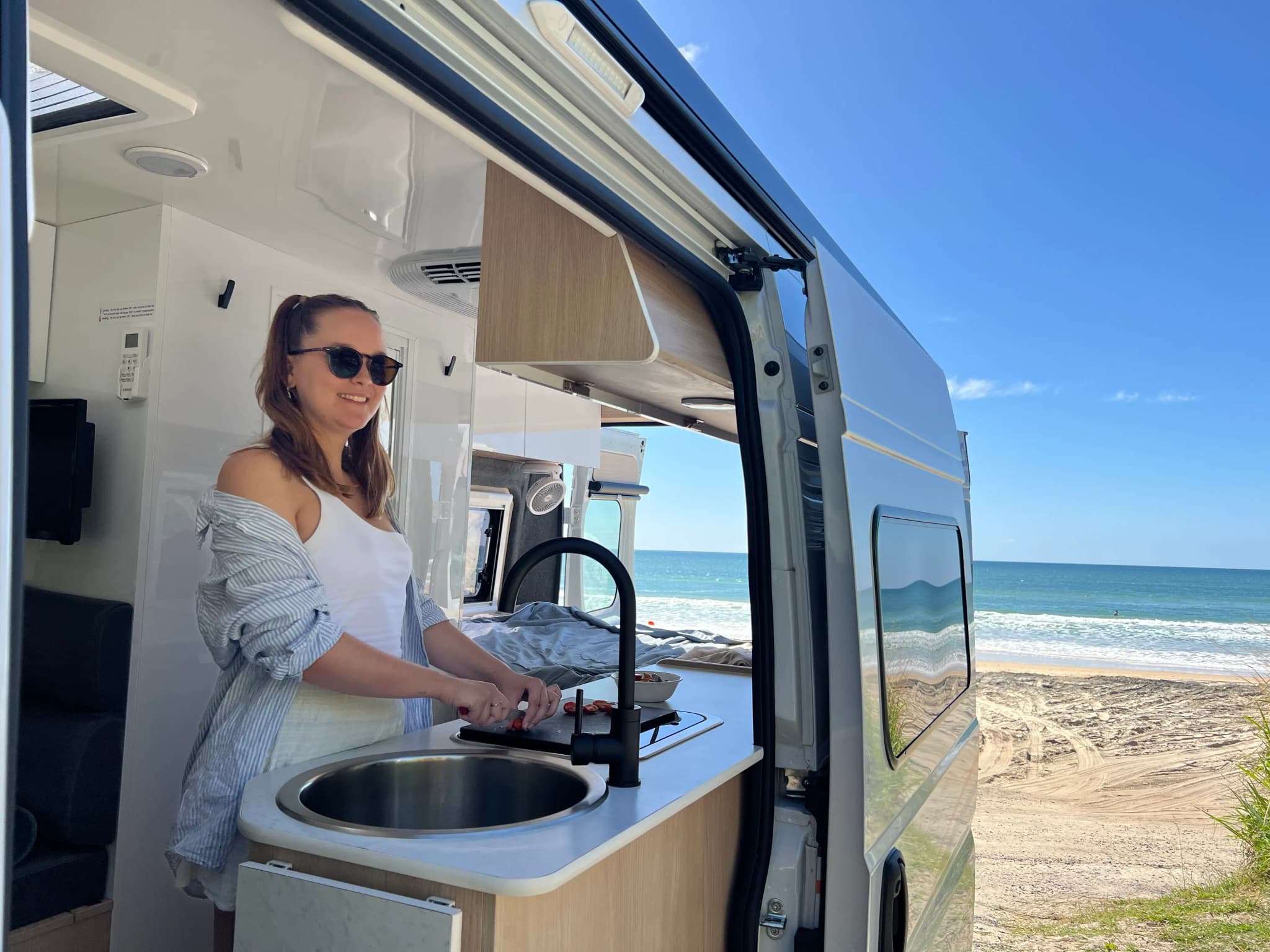 Kochen am Strand, ein echter Luxus!