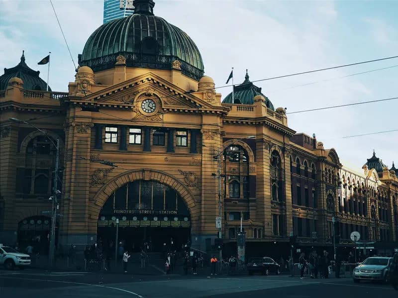 Flinders Street Station in Melbourne