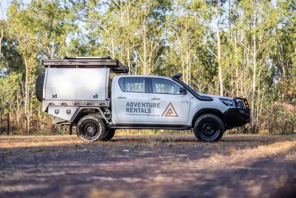 AU, Adventure Rentals, Toyota Hilux, Ansicht