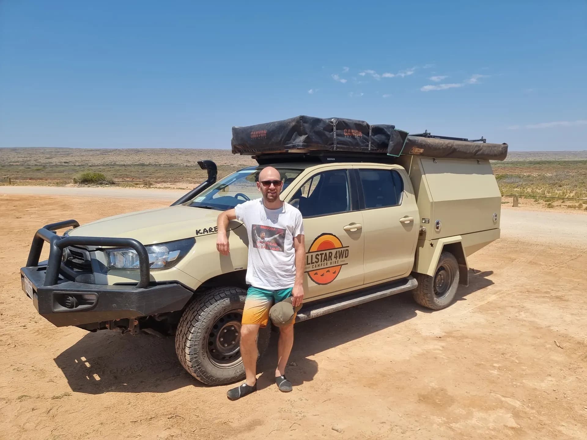 Australien, Allstar 4WD Camper Hire, Toyota Hilux, Till