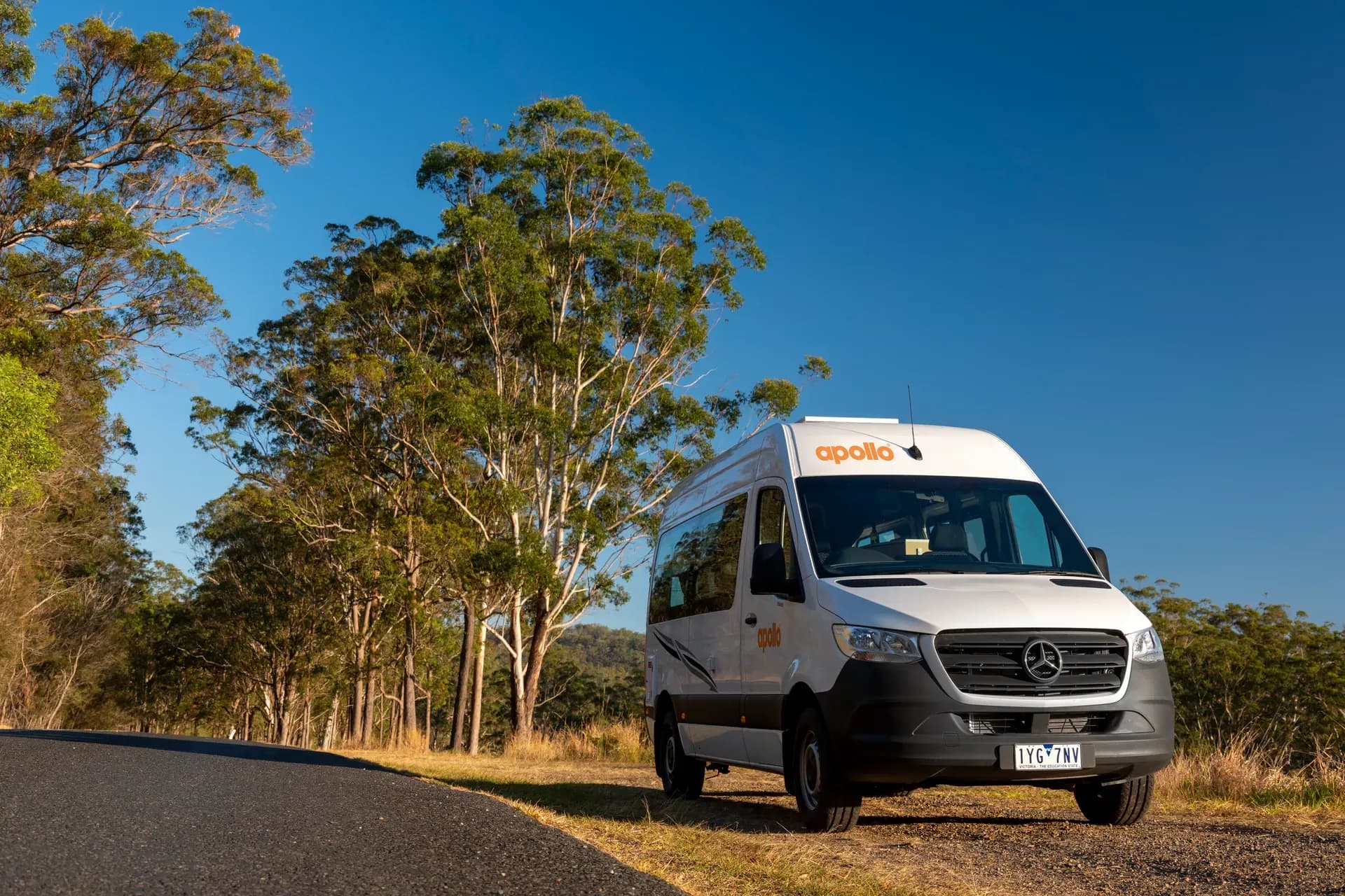 Australien, Apollo Motorhomes, Endeavour, Außenansicht 3, Wohnmobile günstig mieten CamperOase