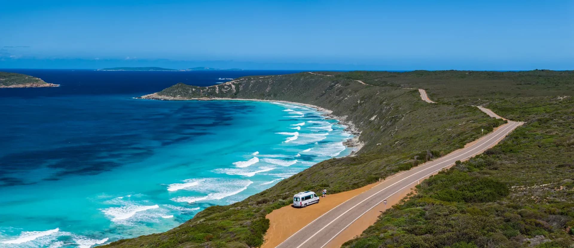 Euro Plus von Apollo Motorhomes an der Küste von Australien