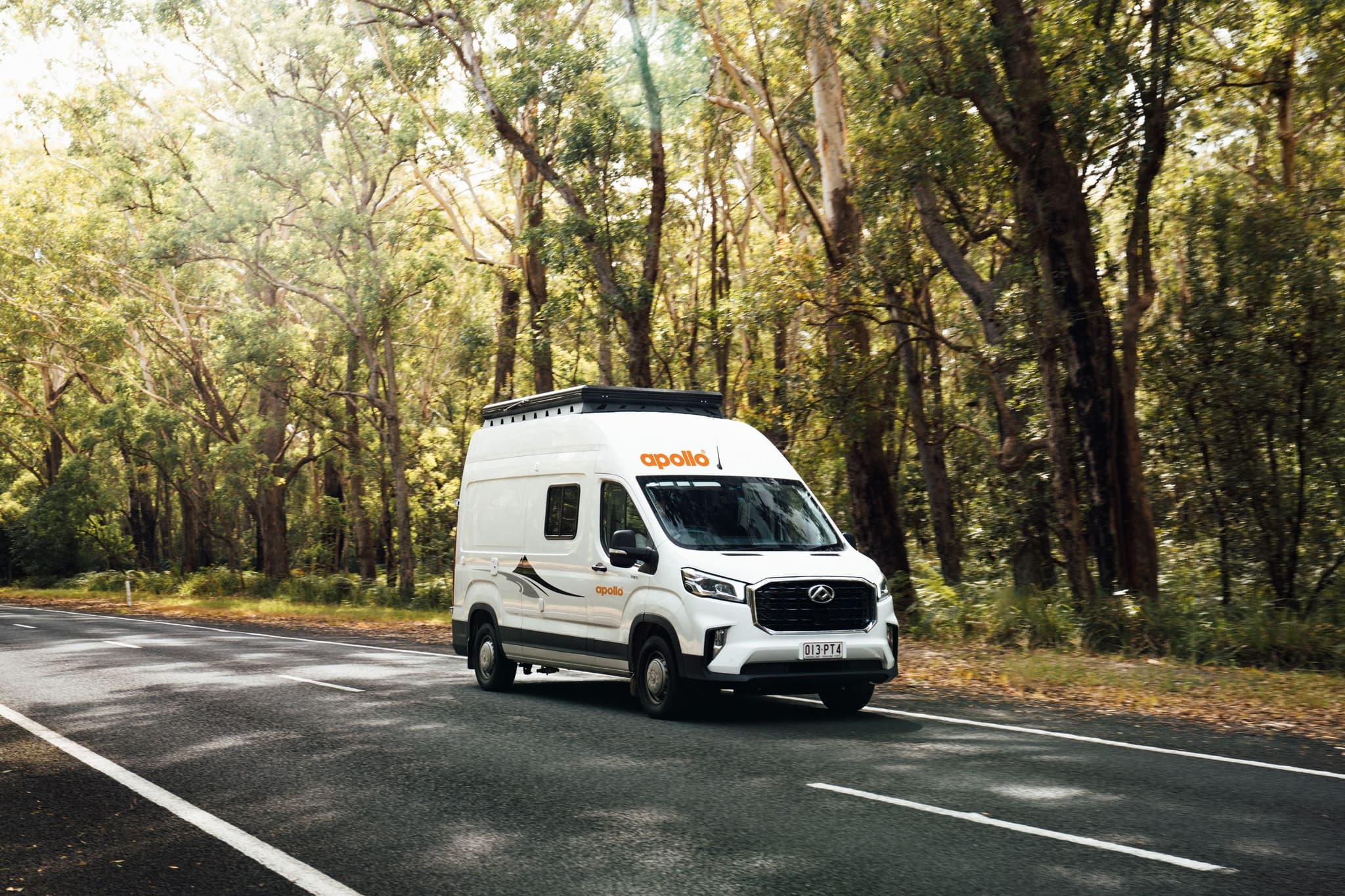 Australien, Apollo Motorhomes, Hitop, Fahrzeug szenisch als Abschluss